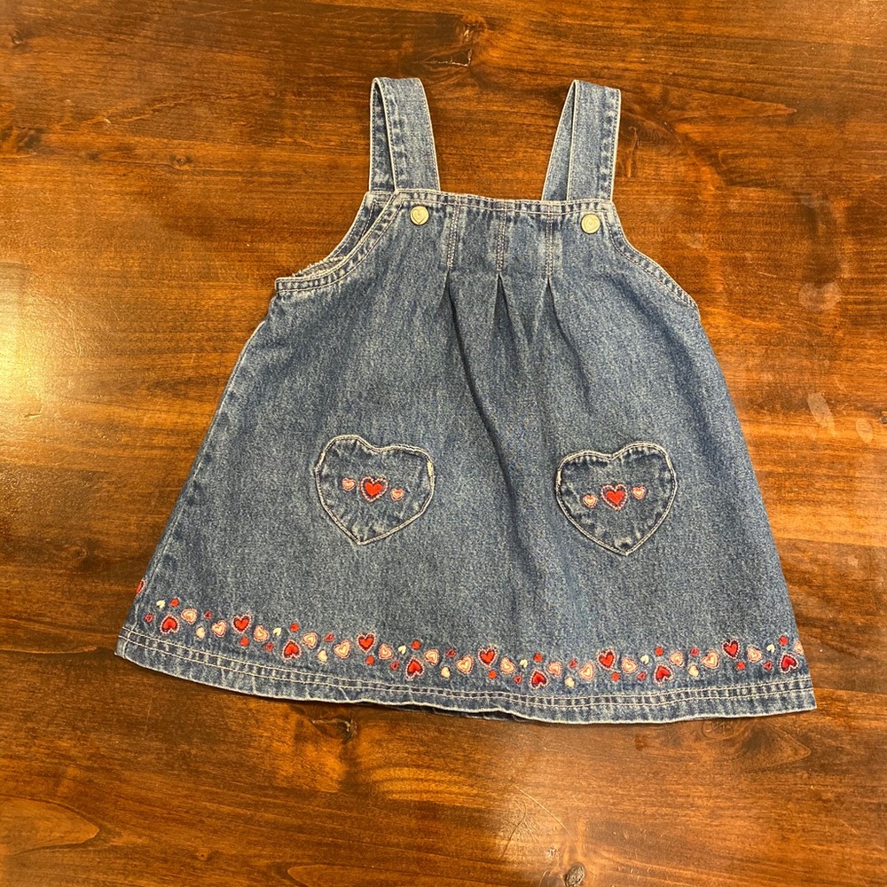 18 month old jean dress